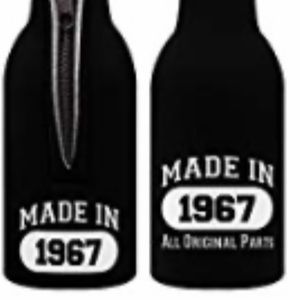 (2) Beer Bottle Coolie 1967